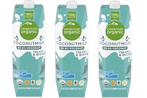 GOOD TIMES FULFILLMENT Simple Truth - Organic Coconut Milk - 3 Pack. Plus GTF Sticker & Spearmint Gum Stick