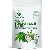Soursop Leaves Tea Bags - 100% Pure, Organic, No Additives, Natural Dried Soursop Leaves