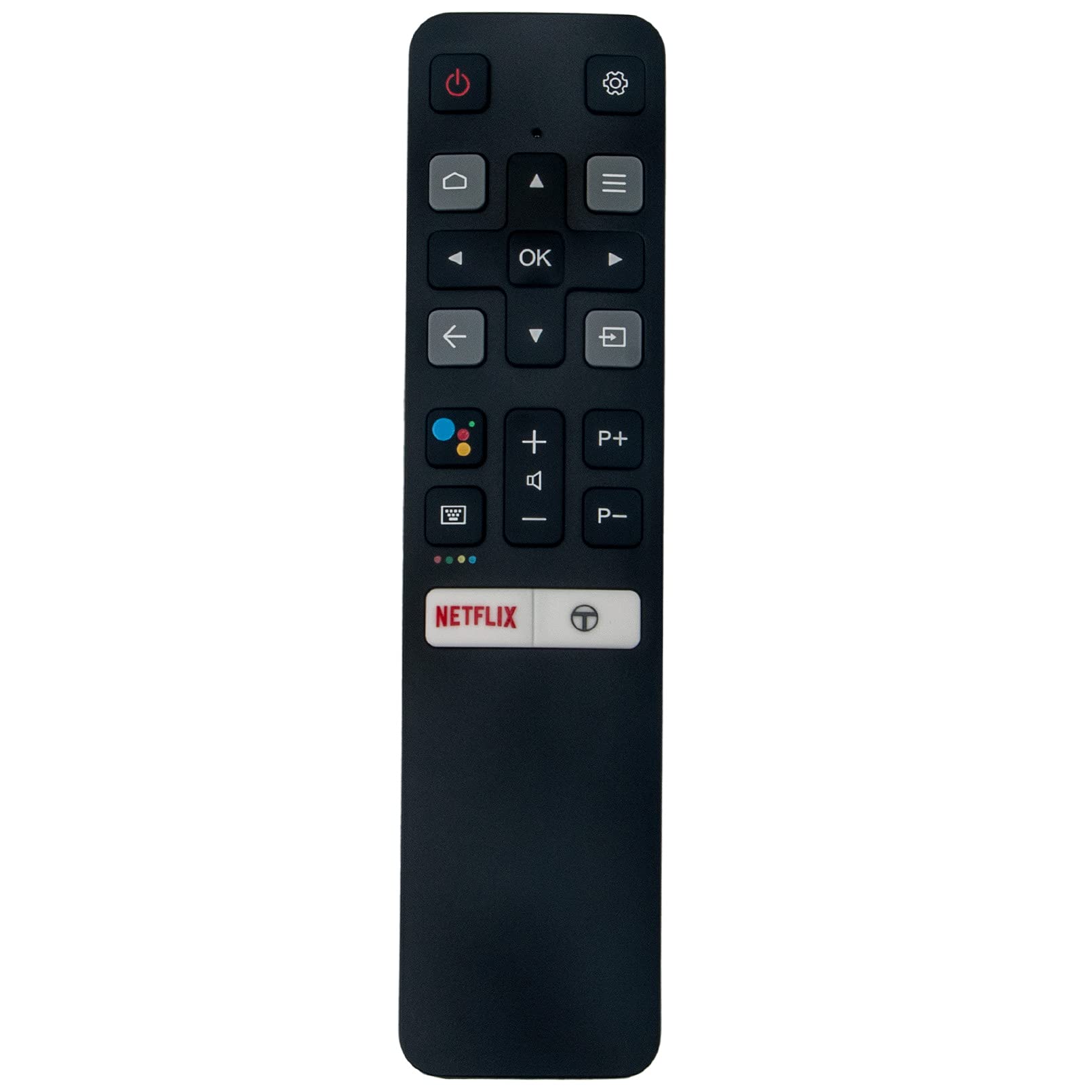 VINABTY Replacement Voice Remote Control 06-BTZNYY-LRC802V Applicable For TCL/iFFALCON TV 32S6500S 40S6500FS 43S6500FS 43P715 50P715 55P715 65P715 75P715 65C715 32P30S 43P30FS 32S65A 55C815 65C815