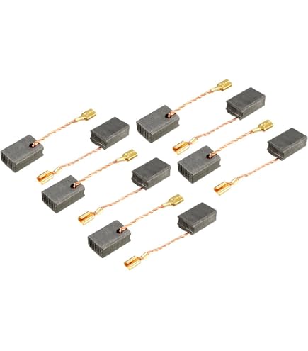 5 Paires De Balais Carbone 6x9x16 Mm – Pour Perceuse Et Moteur électrique