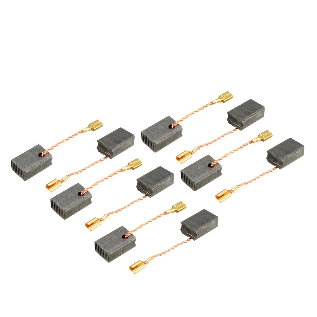 Sourcingmap Carbon Brushes,for Electric Motor,14mmx9mmx6mm,Power Tool,Polisher,Replacement Repair Part 10pcs