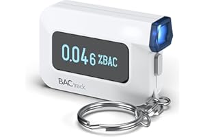 BACtrack C6 Keychain Breathalyzer | Professional-Grade Accuracy | Optional Wireless Smartphone Connectivity | Compatible w/Ap