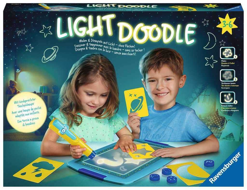 Ravensburger 18084 Light Doodle Moon & Stars