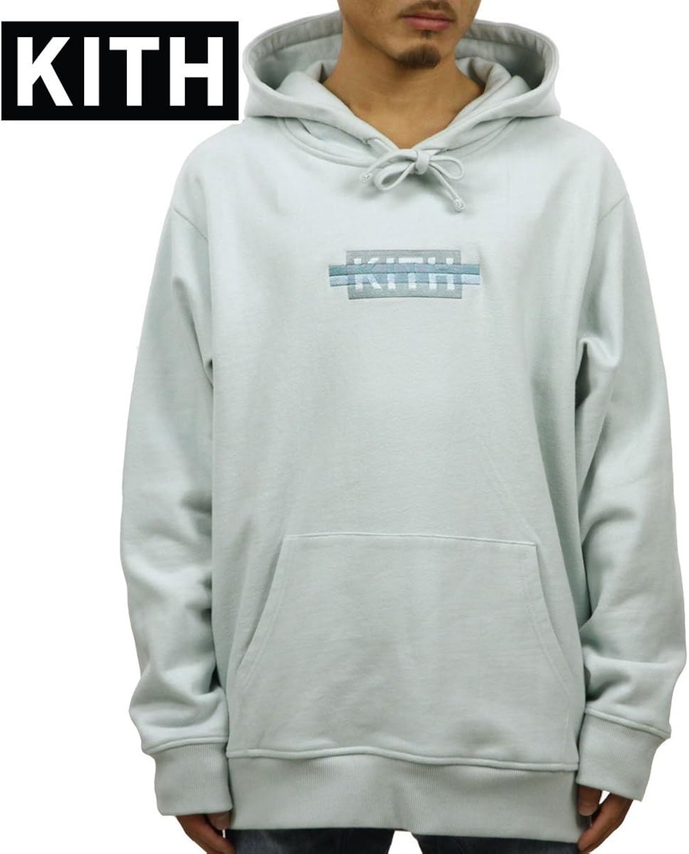 Kith strike box logo hoodie Clearance