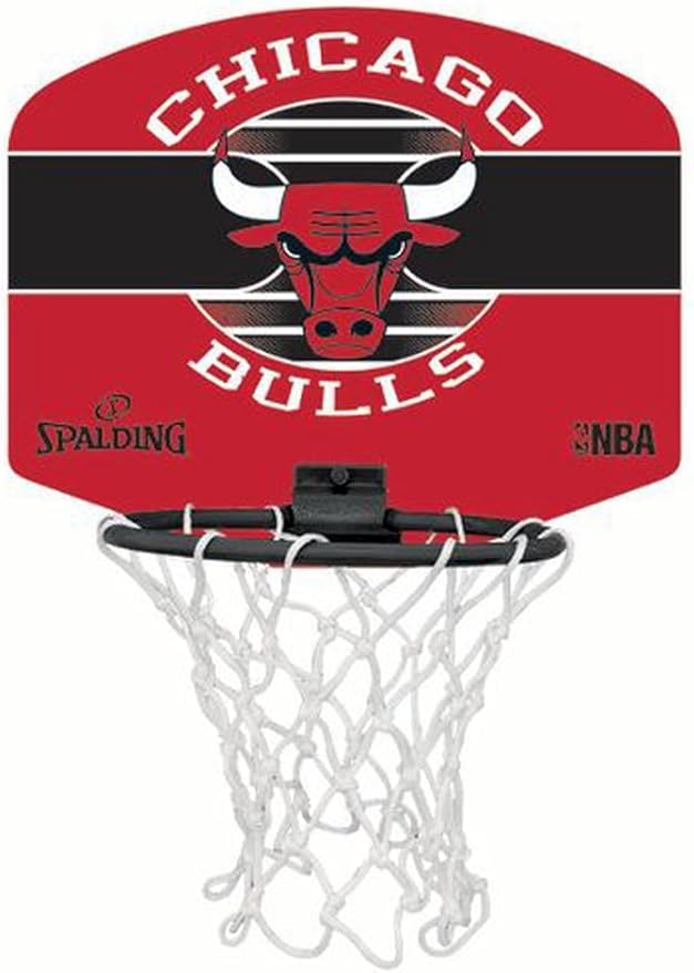 Spalding Chicago Bulls - Juego de mini canasta de baloncesto y ...