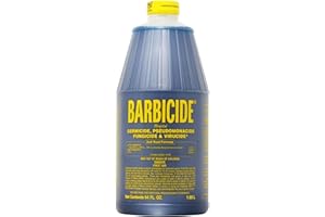 BARBICIDE Half Gallon Disinfectant Concentrate – 1 Pack | EPA-Registered, Professional Strength for Salons, Barbershops & Home Use | Kills Bacteria & Viruses, Anti-Rust Formula