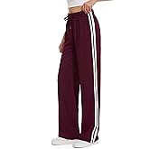 Tapata Women's 28/30/32/34 Inseam Track Pants Loose Straight Leg Jogging Sweatpants Warm-Up Sports Athletic Running