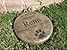 Inlefen Personalized Engraved Pet Memorial Step Stone 7.5