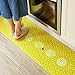 Ustide Lemon Non-slip Waterproof Area Rugs,Oil Proof Creative Rug Runner,17.7