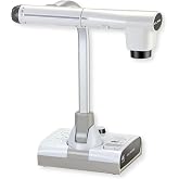 Elmo 1380 Model TT-12G Interactive Document Camera, 4K Ultra HD, 12MP Sensor, Built-in Mic, Multi-Angle Flexible Arm, HDMI/USB/VGA, 192x Zoom, for Classroom Distance Learning, Replaced 1379 TT-12W