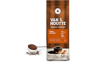 Van Houtte Dulce De Leche Ground Coffee, 340g, Can Be Used With Certain Keurig Coffee Makers