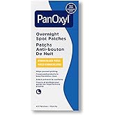 PanOxyl Overnight Spot Patches, Clear Latex-Free Hydrocolloid Blemish Dots, Overnight Protection for all skin types, 40ct