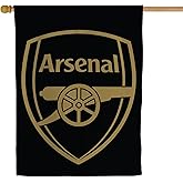 Desert Cactus Arsenal FC Football Soccer Gunners Banner Flag - 40 x 30 inch Double-Sided 3-Ply Banner for Indoor/Outdoor Use, Durable College Spirit Flag (House Flag B)