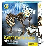 Geoworld Ice Age Excavation Kit - Sabre Tooth Tiger Skeleton