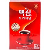 Maxim Original Coffee, Black Coffee, 100 Sticks (1.0g x 100T) (No Sugar &amp; Creamer)