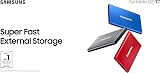 Samsung T7 Portable SSD 2 TB USB 3.2 Gen 2 External SSD Metallic Red view 2
