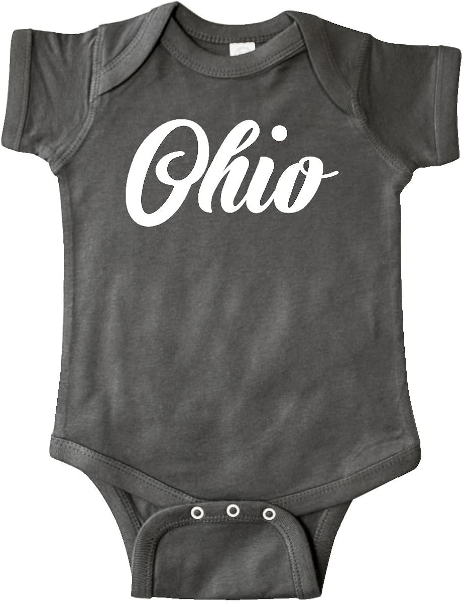 inktastic Ohio Text Infant Creeper