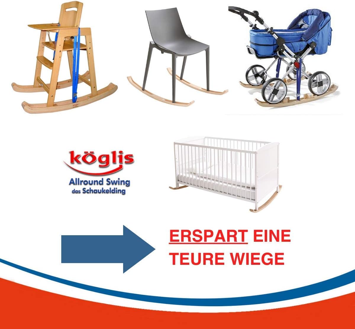 baby cradle rocker wood