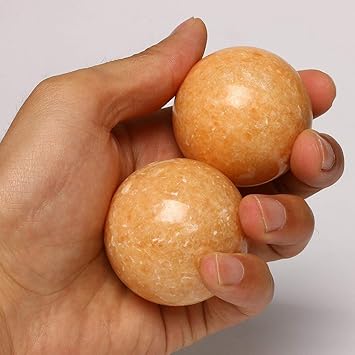 Amazon Co Jp 健身球 健康球 健康ボール 天然石ボール 手をマッサージする 足裏マッサージ ストレス トレーニング器具 2個セット オレンジ M スポーツ アウトドア Amazon Co Jp 健身球 健康球 健康ボール 天然石ボール 手をマッサージする 足裏マッサージ ストレス トレーニング器具 2個セット オレンジ M スポーツ アウトドア