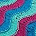 FEESHOW Mermaid Tail Blanket Handcrafted Crochet Knitting All Seasons Soft Sleeping Bag Rug for Adult,Children,Teens Blue Purple (Children Kids) 40