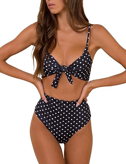 tie knot bathing suit top