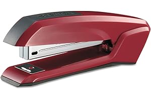 Bostitch Office B210R-RED Bostitch Ascend 3 in 1 Stapler with Integrated Remover & Staple Storage, Red (B210-Red)