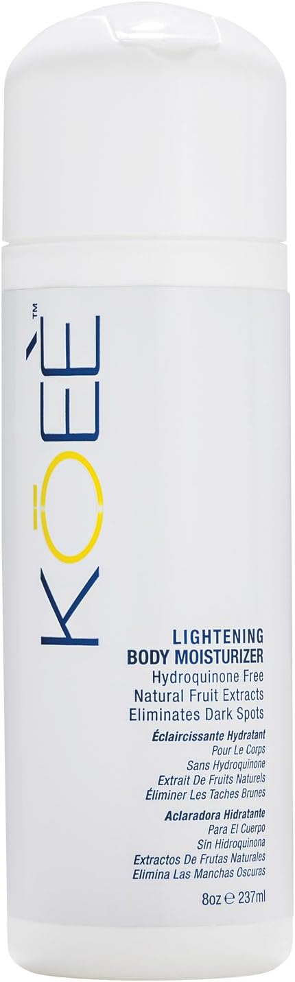 Koee Lightening Skin Lightening Body Moisturizer 8 oz
