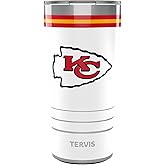 Tervis Traveler NFL Kansas City Chiefs - Arctic Triple Insulated Tumbler Travel Cup Keeps Drinks Cold & Hot, 20oz, Stainless Steel