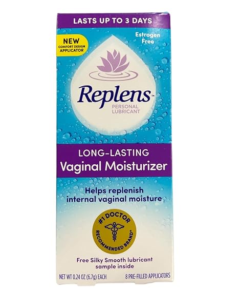 REPLENS LONG-LASTING VAGINAL MOISTURIZER -8 COUNT