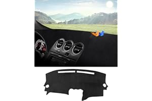 Autorder Dashboard Cover Mat Fit for 2007-2012 Nissan Altima Accessories Dash Cover Flannel Dash Mat Sunshade Glare UV Rays Protector