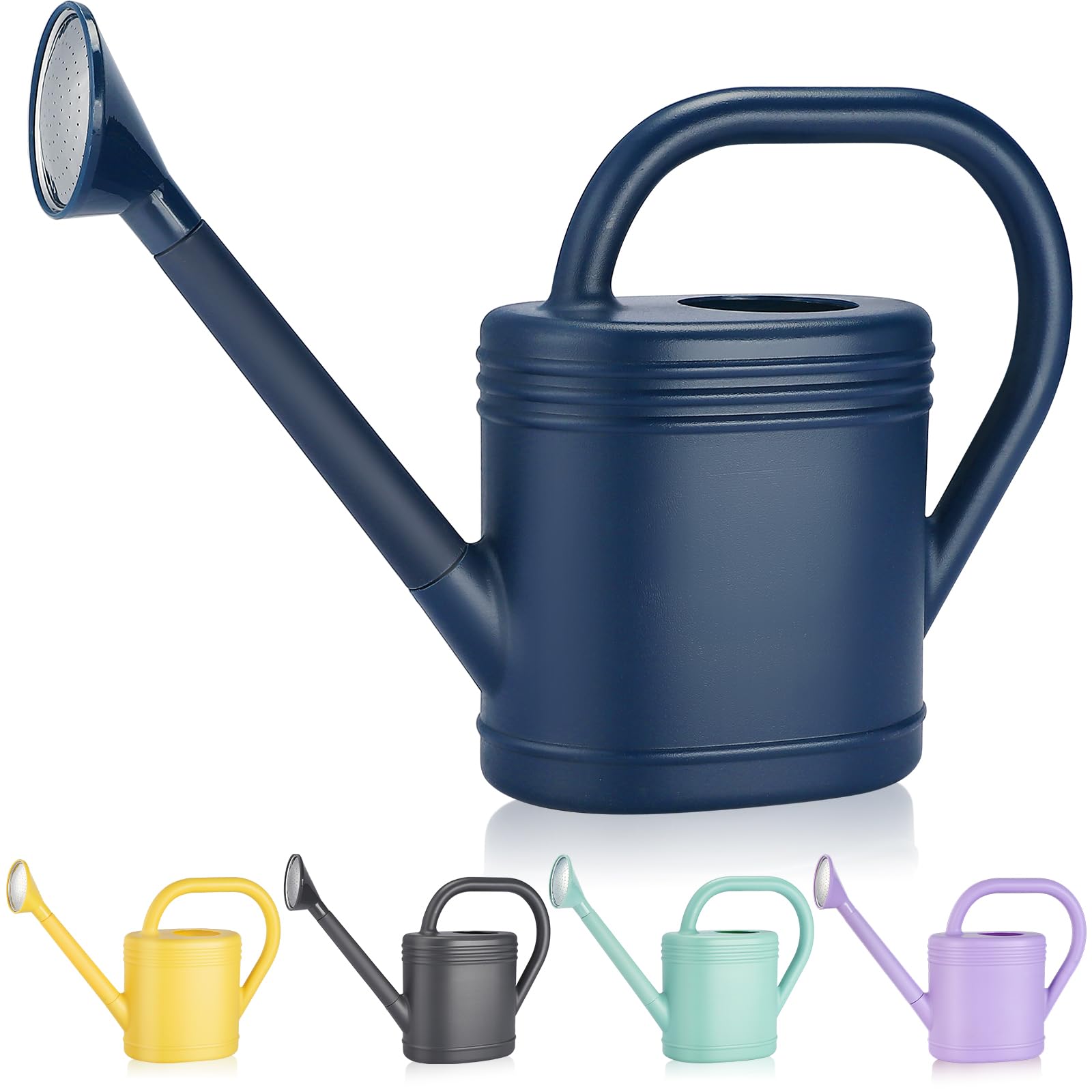 Photo 1 of 1 Gallon Watering Can for Indoor Plants, Garden Watering Cans for Outdoor Plant House Flower, Modern Plant Watering Can Large Long Spout with Sprinkler Head