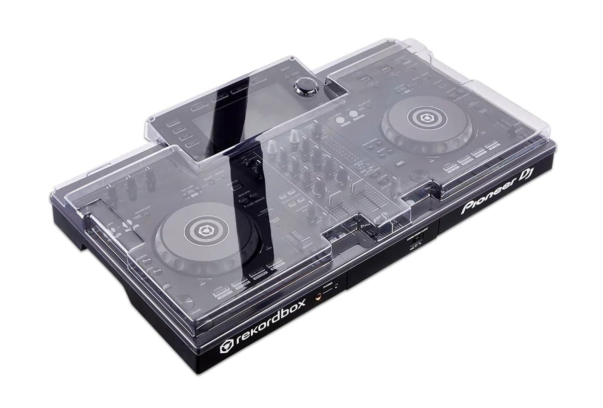 Decksaver Cover for Pioneer DJ XDJ-RR - Super-Durable Polycarbonate Protective lid in Smoked Clear Colour, Made in The UK - The DJs' Choice for Unbeatable Protection