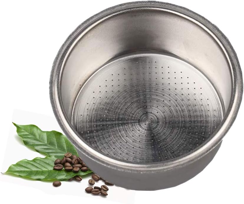 Coffee Filter 51mm, Nonpressurized Coffee Filter Basket Stainless Steel Reusable 2