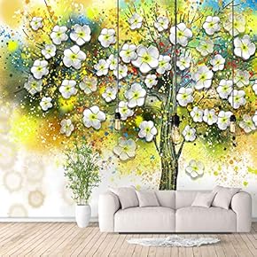 Wall Murals for Bedroom Abstract Great Tree Removable Wallpaper Peel and Stick Wall Stickers - 66x96 inches
