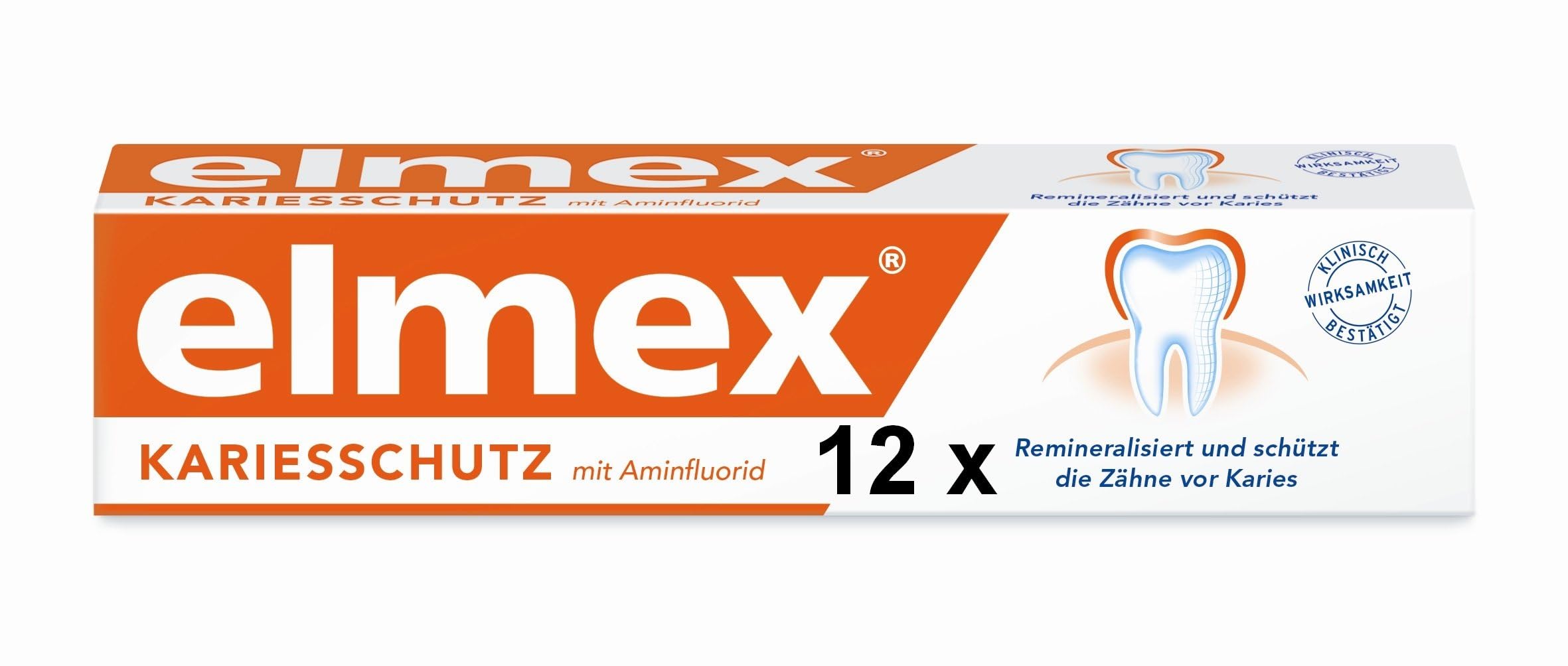 Elmex Normal Toothpaste Tube, Herbal, 0.08 kg