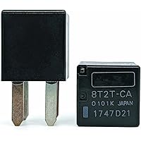 2PCS High Power Relay 8T2T-0101K-CA - 12VDC 30A 4-Pin Replacement For Ford F-150, Expedition, Lincoln Navigator