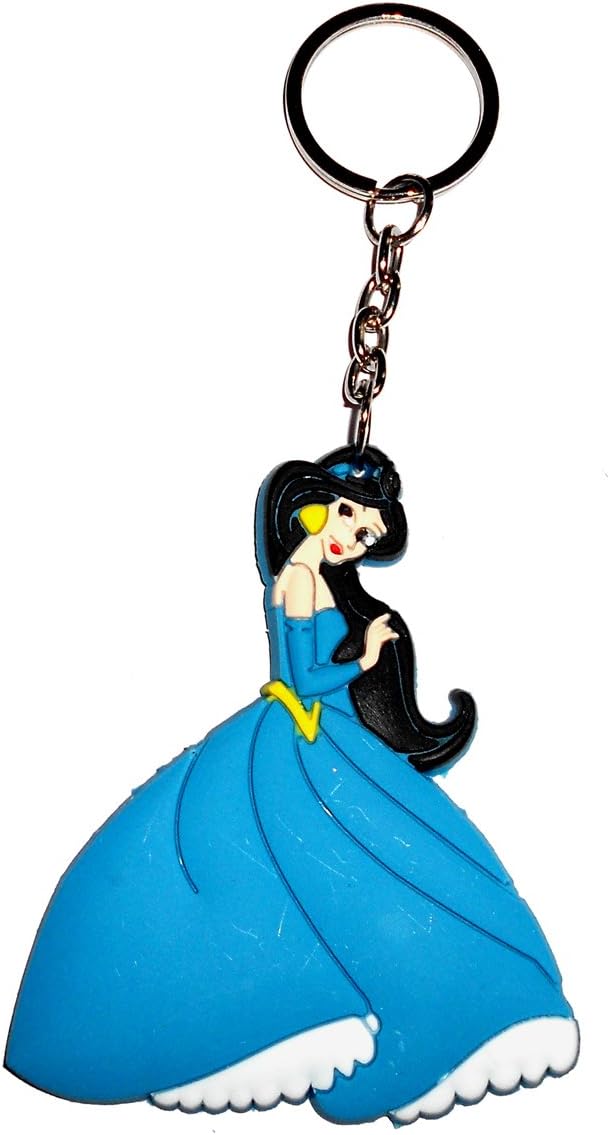 ERA FashionTrendsERA Disney Princess Synthetic/Rubber Keychain/Keyring/Key Ring/Key Chain