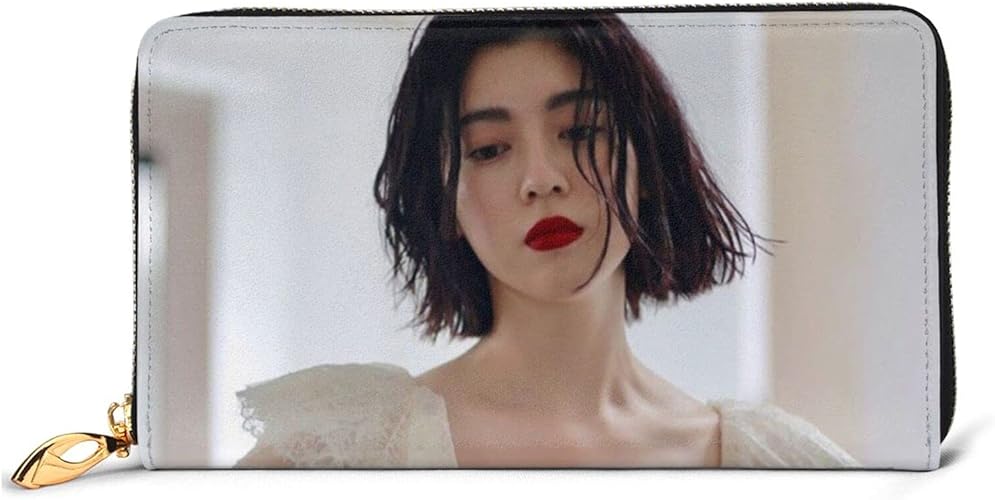 Amazon 三吉 彩花 みよ あやか4 おしゃれ 本革 長財布 薄型 ウォレット多機能 小銭入れ 大容量 メンズ財布人気ランキング カード現金 収納 高級感ファスナーウォレット メンズ レディース Unbeanded 財布