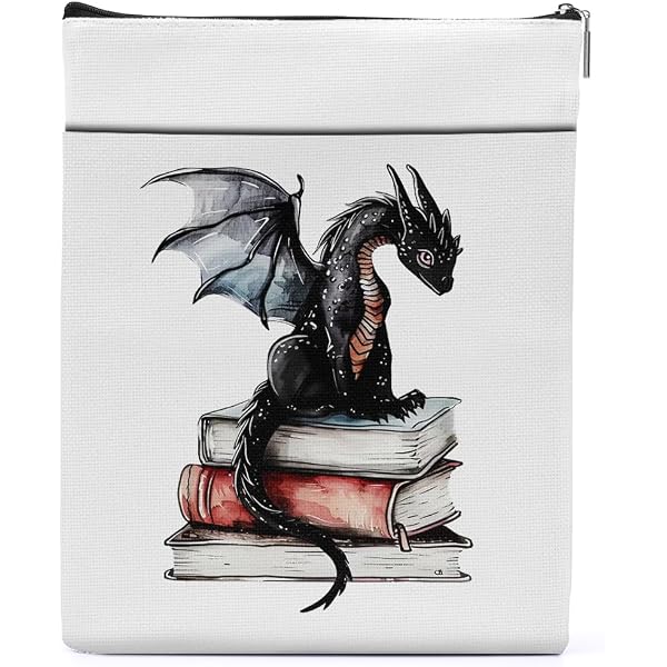Wenboco Fantasy Dragon Make-up-Tasche – 24x18 Cm, Wasserdicht, Buntes Drachen-Design