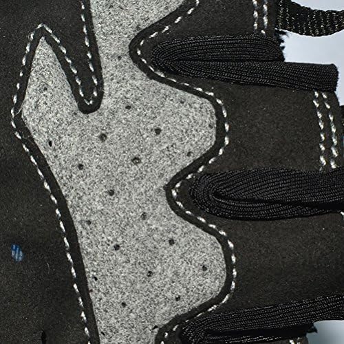 Mens Half Finger Ultra Light Breathable Lycra Anti-Slip Shock Absorbing Gel Grip Mountain Road Cycling Gloves