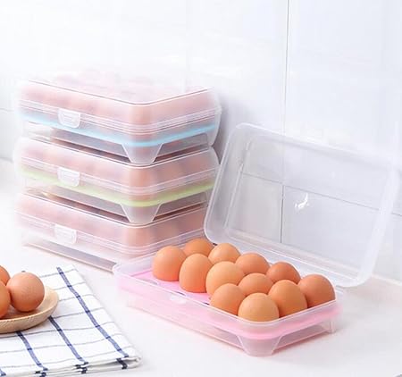 Bisj Cocina 15 Enrejado * 4 Caja de Almacenamiento de refrigerador ...