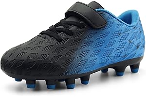 firelli Kids Athletic Soccer Cleats Boys Girls Outdoor Football Shoes