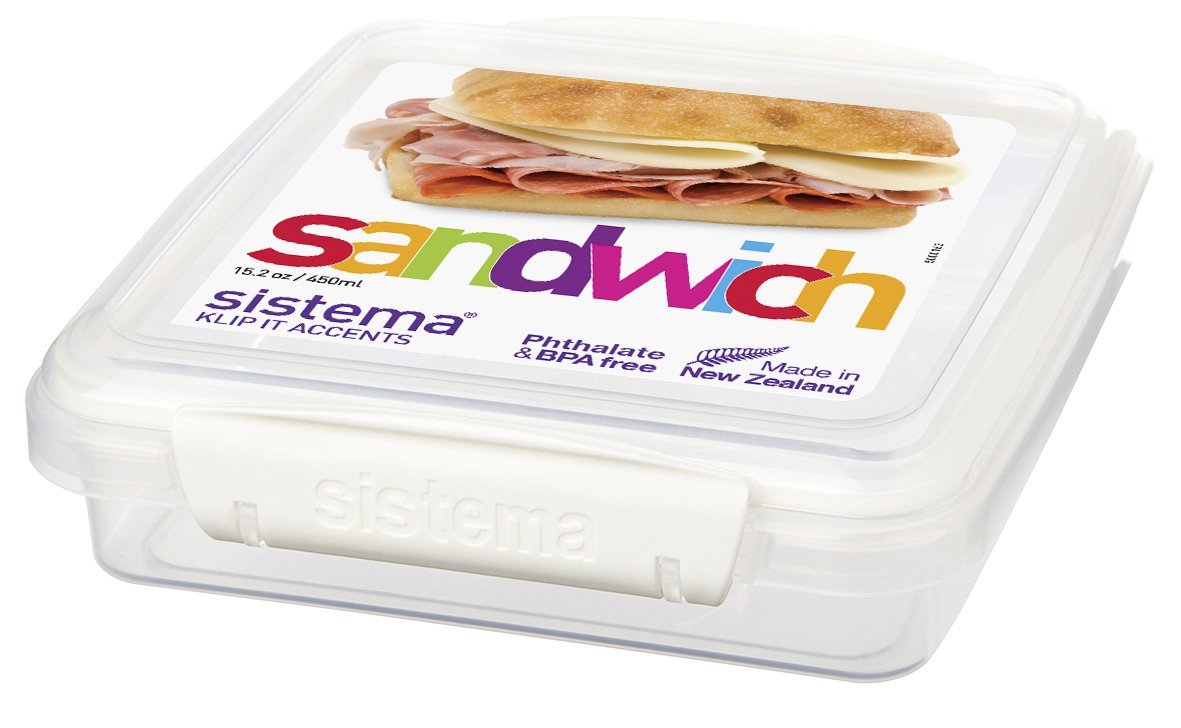 Sistema 450ml Sandwich Box Amazon.co.uk Kitchen & Home