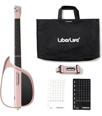 LiberLive Fusion Guitar C1 ケース付き ピンク Amazon.com: LiberLive C1 Stringless Smart Guitar (Green), with