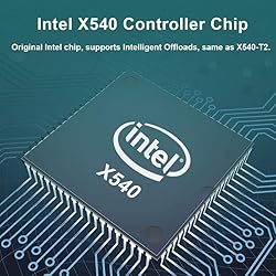 ipolex 10Gb Network Card Intel X540-T2 PCIE NIC