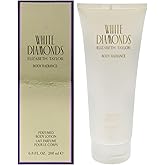 Elizabeth Taylor White Diamonds Body Lotion for Women, 6.8 Ounce