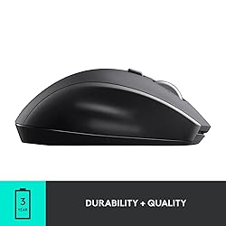 Logitech M705 Marathon Wireless Mouse, 2.4 GHz USB