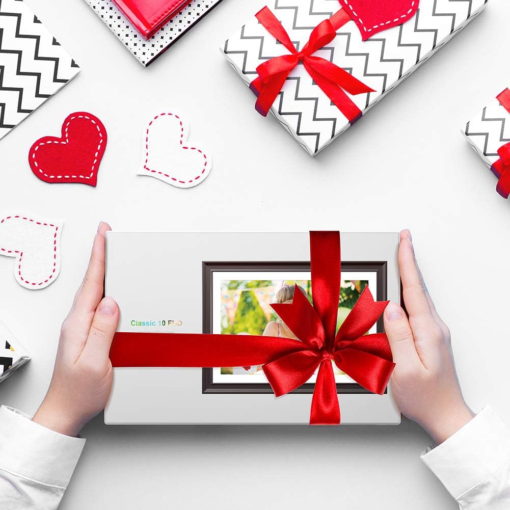 Dragon Touch WiFi Digital Picture Frame 10 inch IPS Touch Screen HD Display 1920x1200, 16GB Storage, Auto-Rotate, Share Pictures via App, E-Mail, Cloud - Classic 10 FHD : Electronics