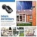 SANNCE 4 Pack 720P CCTV Surveillance Camera Kit with High Resolution Indoor/Outdoor, IP66 Weatherproof Housing, Day/Night Vision