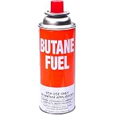 Iwatani BU-6 CassetteFeu Butane Fuel Canister For Butane Stove &amp; Torch Refills, 8-Ounce Corporation of America BU-6 Butane Fuel Canister for Portable Butane Stove, Red